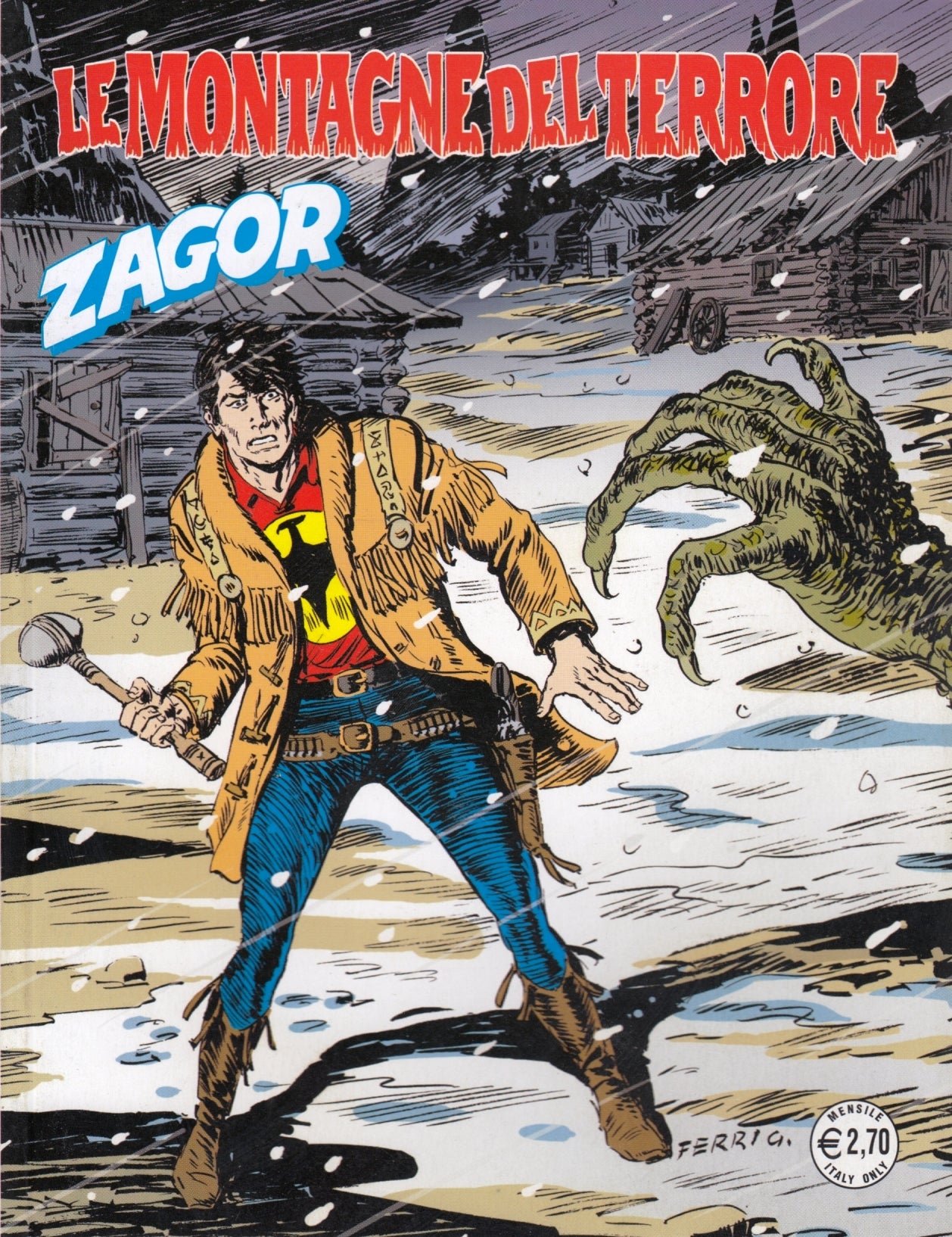 Zagor Zenith gigante Originale - Bonelli - Fascia 500/599- scegli il numero- V26