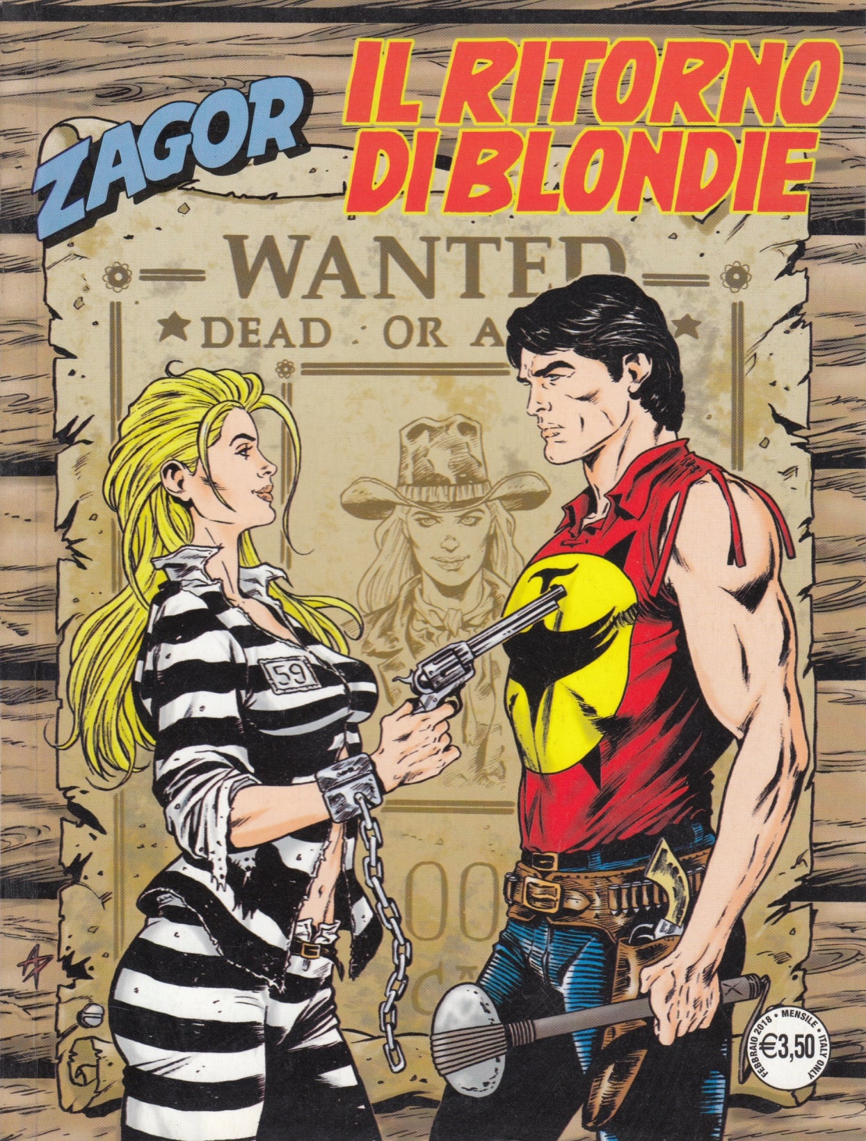 Zagor Zenith gigante Originale - Bonelli - Fascia 600/699- scegli il numero- V26