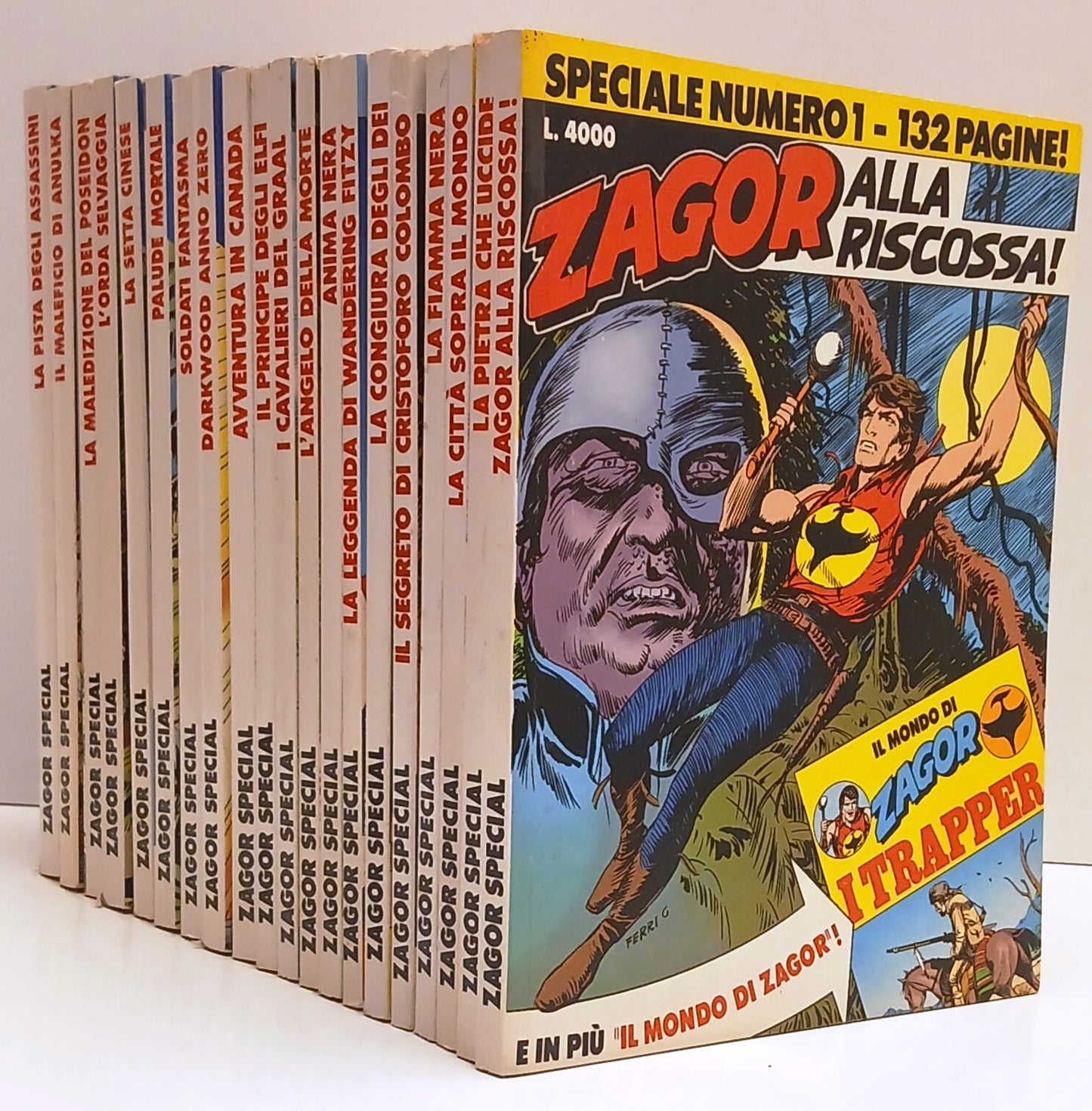 Zagor speciale 1/30 senza albetto - Bonelli - sequenza completa - C26