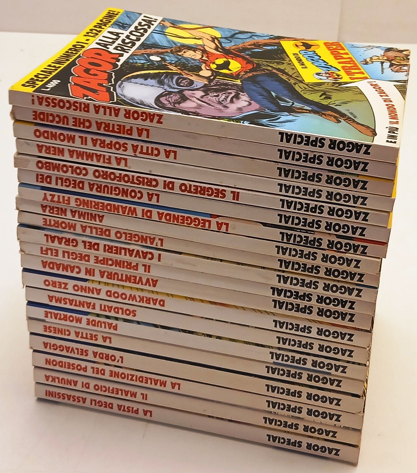 Zagor speciale 1/30 senza albetto - Bonelli - sequenza completa - C26