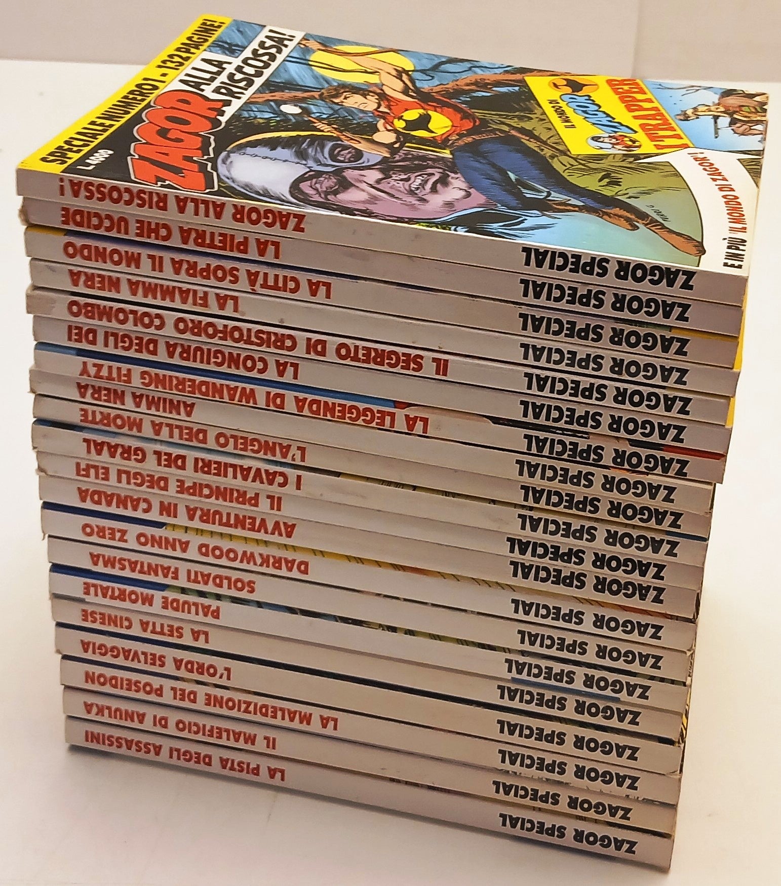 Zagor speciale 1/30 senza albetto - Bonelli - sequenza completa - C26