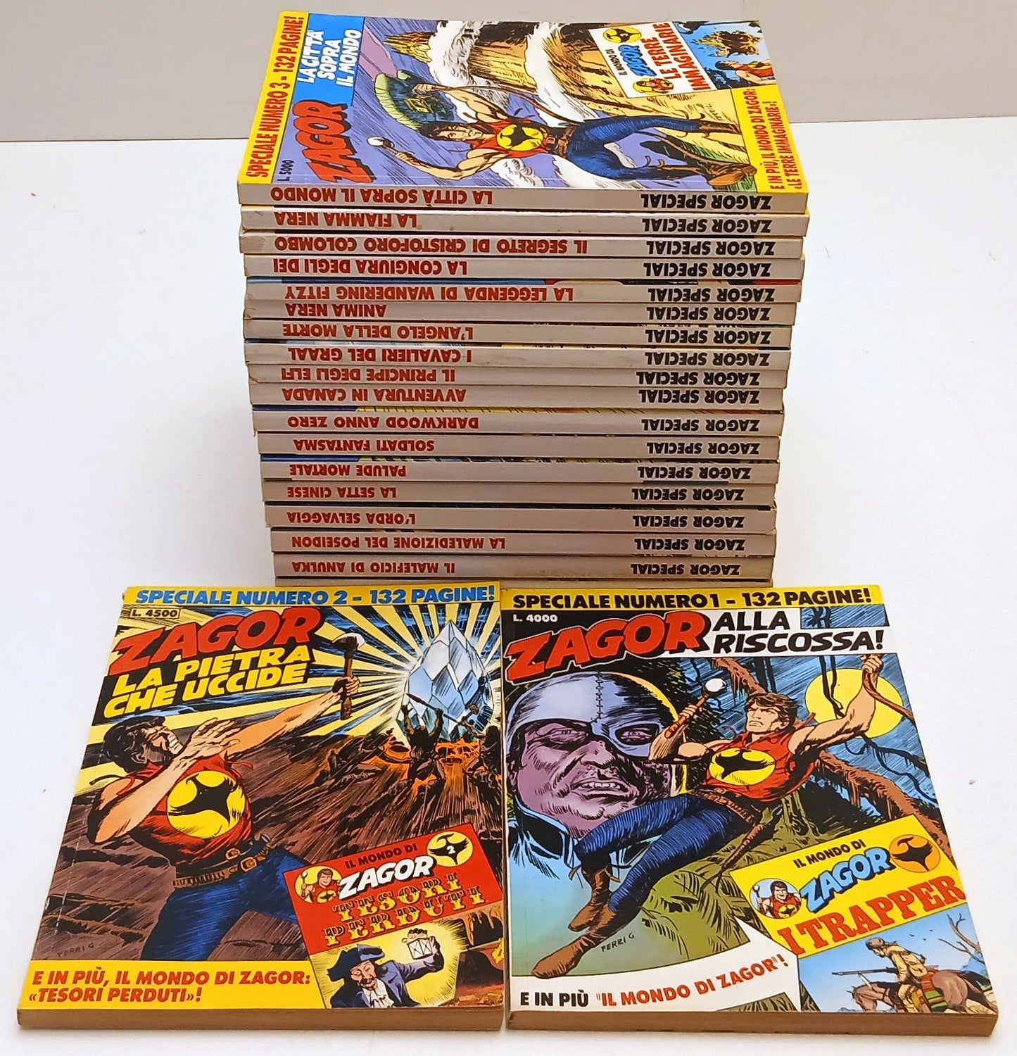 Zagor speciale 1/30 senza albetto - Bonelli - sequenza completa - C26