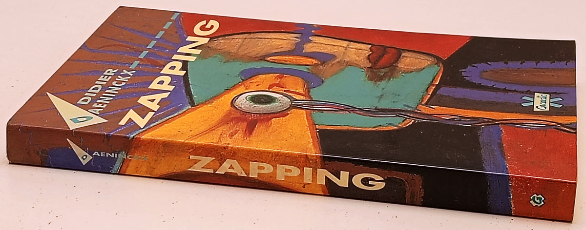 Zapping - Didier Daeninckx - Granata- 1a ed.- copertina Lorenzo Mattotti- ZFS288