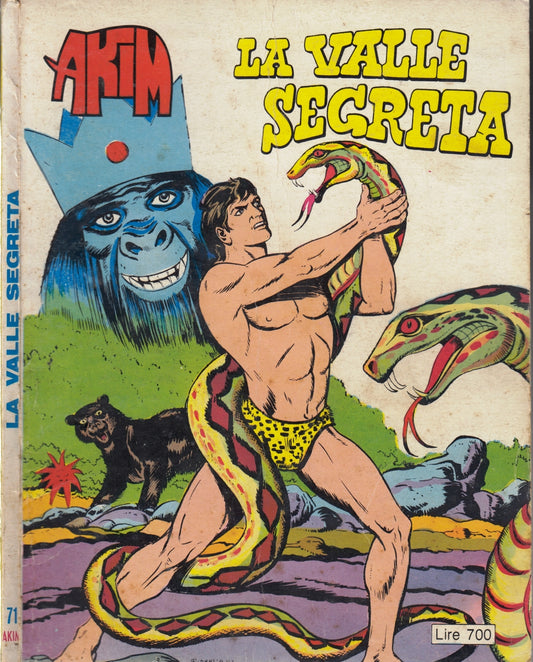 Akim n.71 La valle segreta - Cepim Bonelli - 1a ed. - E26