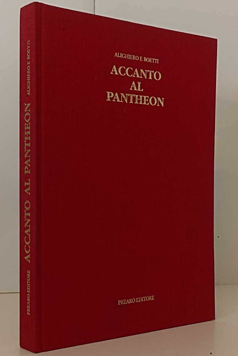 LT- ACCANTO AL PANTHEON RANDI MALKIN- ALIGHIERO E BOETTI- PREARO- 1991- C-XFS170