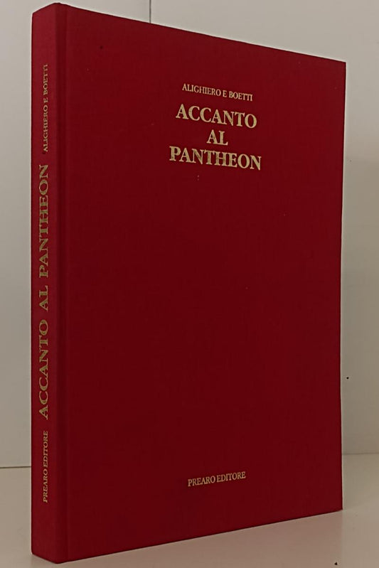 LT- ACCANTO AL PANTHEON RANDI MALKIN- ALIGHIERO E BOETTI- PREARO- 1991- C-XFS170