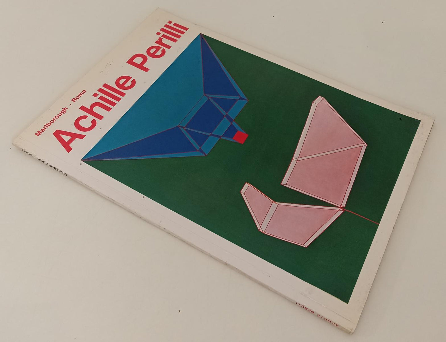 LT- ACHILLE PERILLI LA FOLLE IMMAGINE MARZO 1971 CATALOGO- MARLBOROUGH- B-XFS159