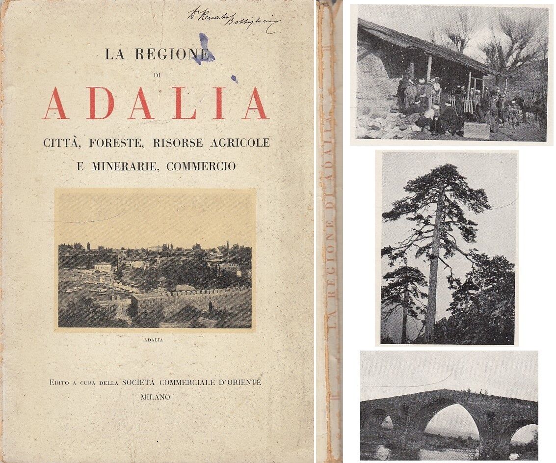 LV- LA REGIONE DI ADALIA -- SOCIETA' COMMERICALE D'ORIENTE --- 1920 - B - XFS1