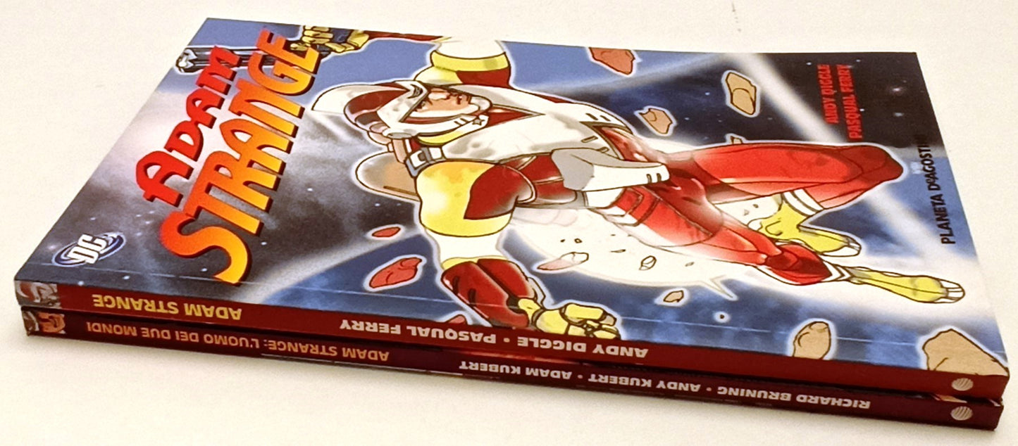 FV- ADAM STRANGE 2 VOLUMI L'UOMO DEI DUE MONDI - KUBERT DIGGLE- PLANETA - B- F25