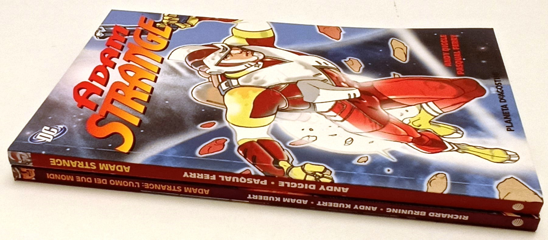 FV- ADAM STRANGE 2 VOLUMI L'UOMO DEI DUE MONDI - KUBERT DIGGLE- PLANETA - B- F25