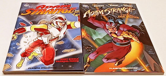 FV- ADAM STRANGE 2 VOLUMI L'UOMO DEI DUE MONDI - KUBERT DIGGLE- PLANETA - B- F25