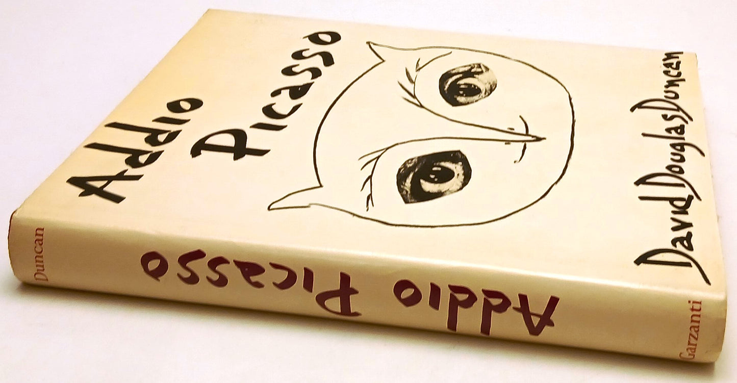 LT- ADDIO PICASSO - DAVID DOUGLAS DUNCAN - GARZANTI --- 1974 - CS - YFS901