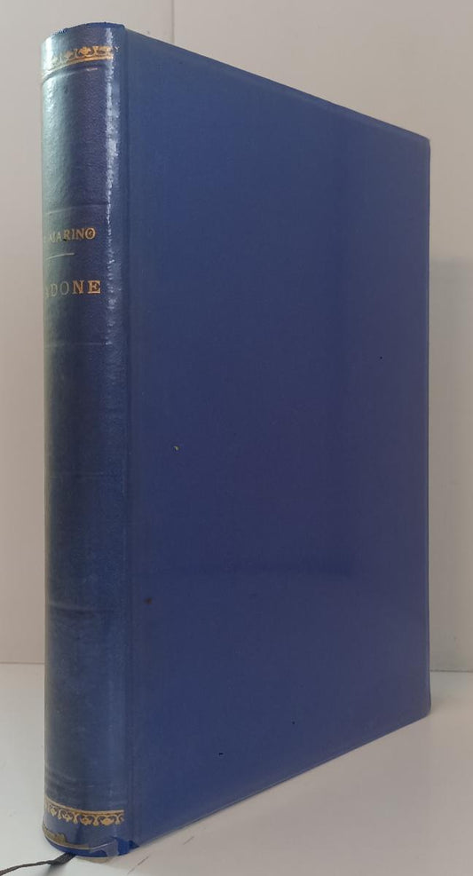 LN- L'ADONE POEMA PRIMA EDIZIONE ILLUSTRATA - MARINO- NERBINI--- 1922- C- XFS1