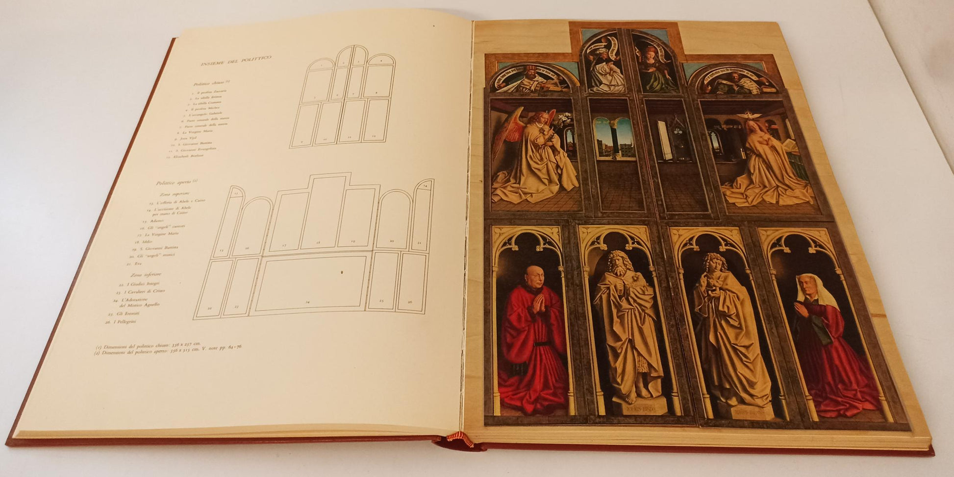 LT- L'ADORAZIONE DEL MISTICO AGNELLO - JAN VAN EYCK - RICORDI--- 1963- C- ZFS319