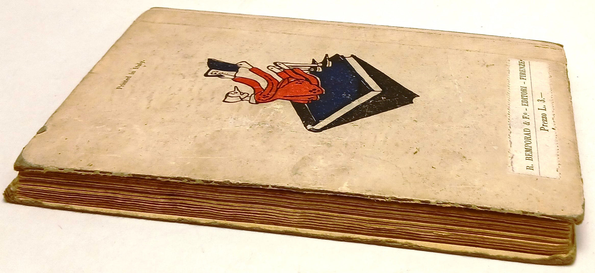 LN- L'AEROPLANO DI GIRNADOLINO- ARTURO ROSSATO- BEMPORAD- RAGAZZI- 1924- C-YFS38