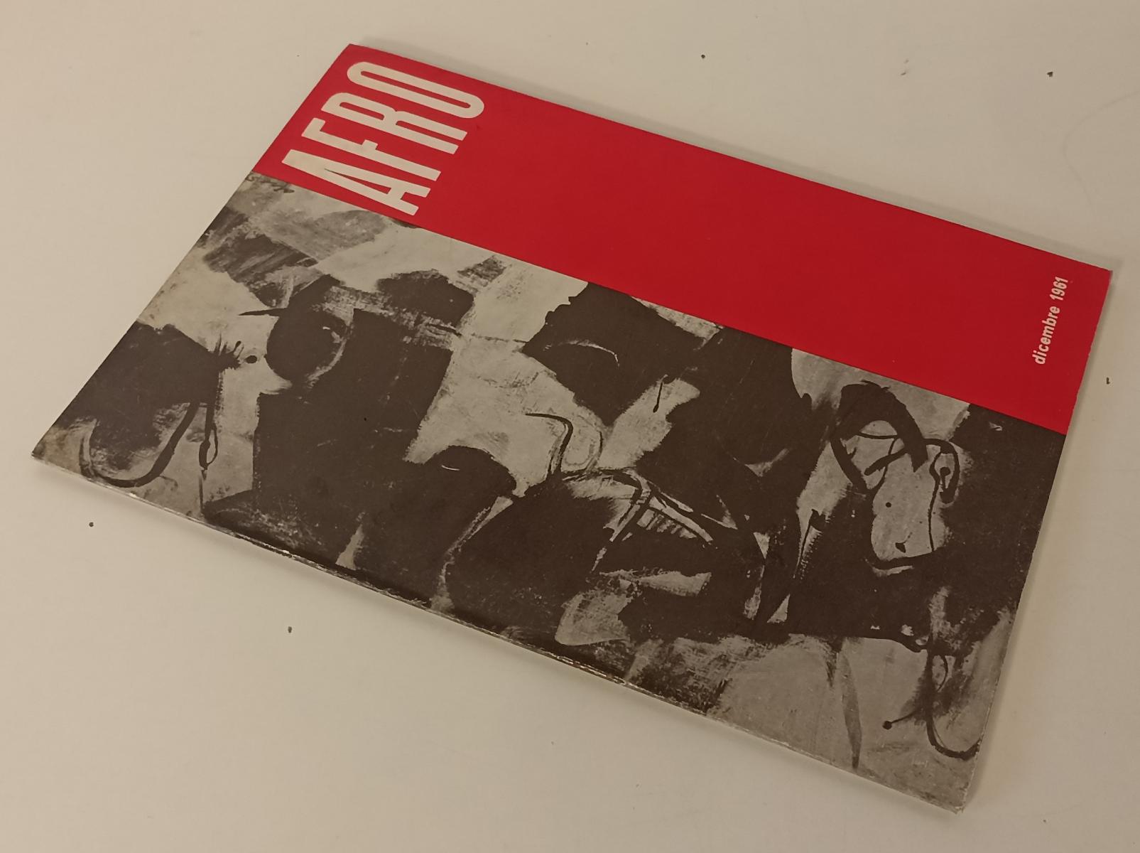 LT- AFRO CATALOGO OPERE DICEMBRE 1961 - GALLERIA BLU - S - XFS171