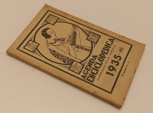 LZ- AGENDA ENCICLOPEDICA ALMANACCO FAMIGLIE 1935 - SCIENZA DEL POPOLO - B- XFS74