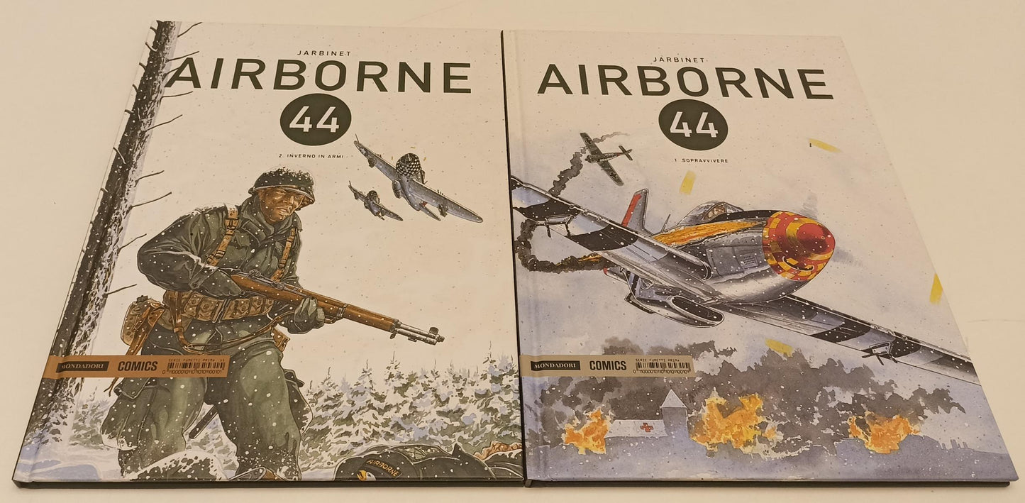 FV- AIRBORNE 44 VOLUMI 1/2 - JARBINET - MONDADORI COMICS - 2014 - C - C24