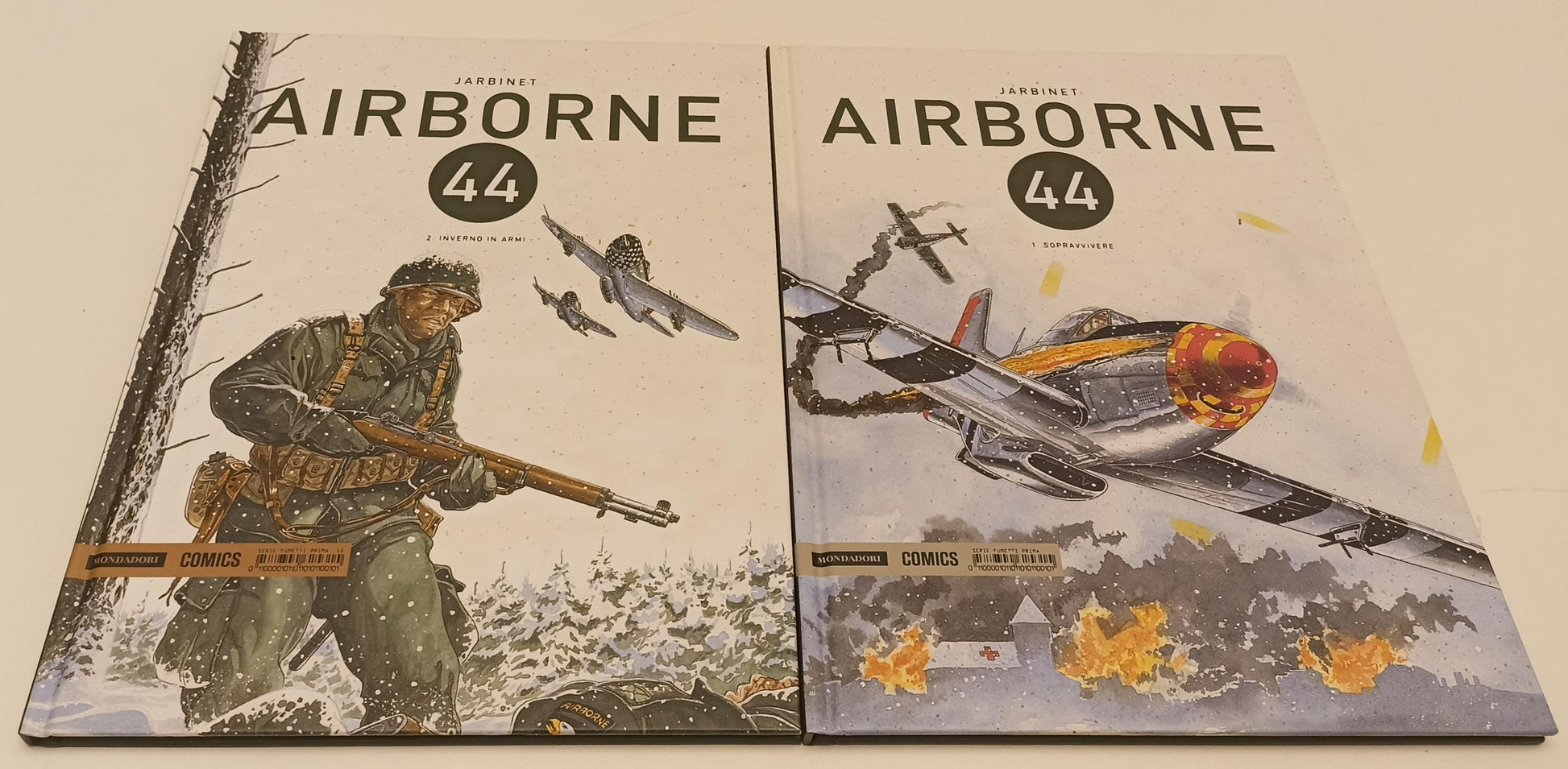 FV- AIRBORNE 44 VOLUMI 1/2 - JARBINET - MONDADORI COMICS - 2014 - C - C24