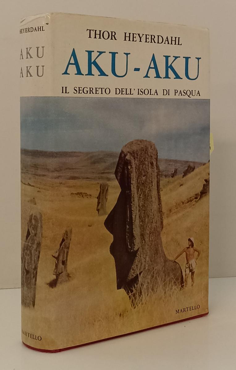 LS- AKU-AKU SEGRETO DELL'ISOLA DI PASQUA- HEYERDAHL- MARTELLO--- 1963- CS-YFS165