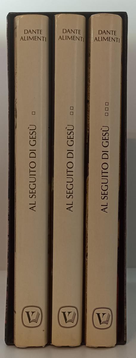 LD- AL SEGUITO DI GESU' COFANETTO 3 VOLUMI - ALIMENTI- VELAR--- 1987- CS- YFS714