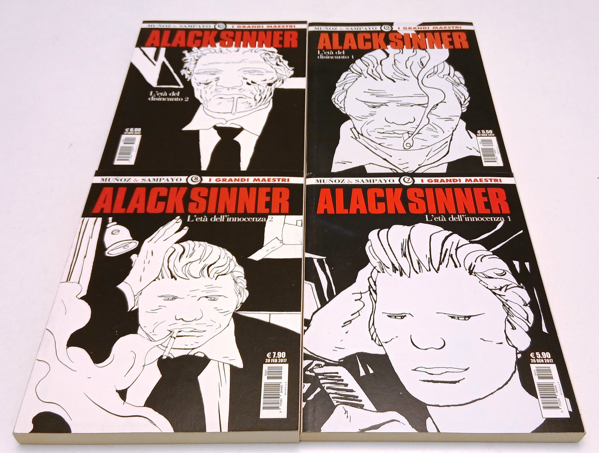 FB- ALACK SINNER 1/4 COMPLETA - MUNOZ & SAMPAYO- COSMO GRANDI MAESTRI- 2017- Z25