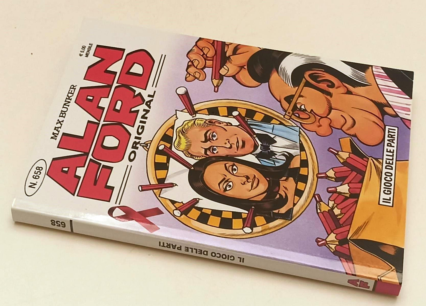 FC- ALAN FORD N.658 ORIGINALE- MAX BUNKER- 1000 VOLTE MEGLIO PUBLISHING- B-YPL13