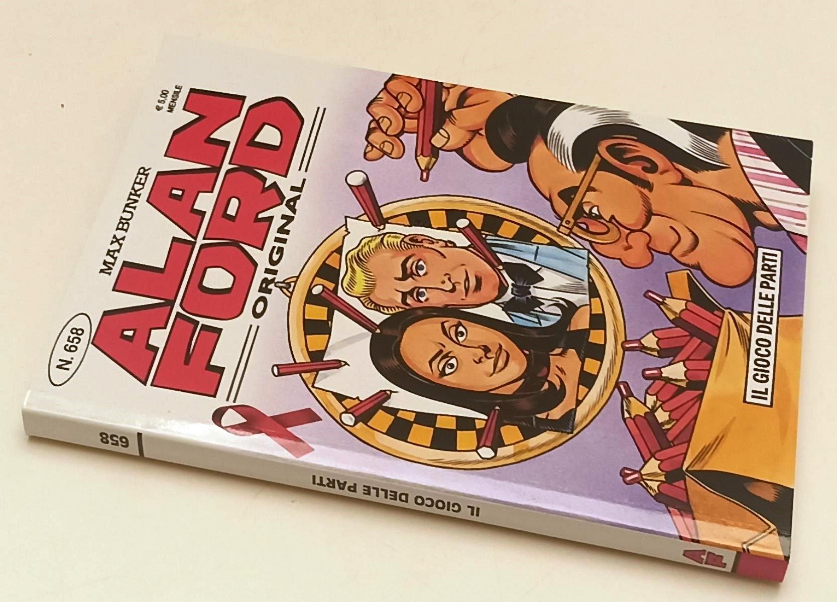 FC- ALAN FORD N.658 ORIGINALE- MAX BUNKER- 1000 VOLTE MEGLIO PUBLISHING- B-YPL13