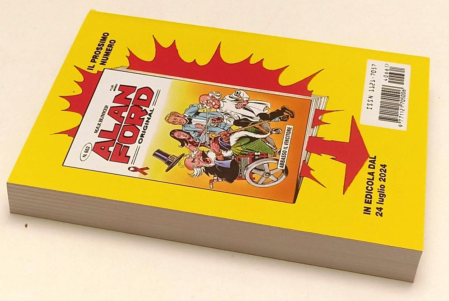 FC- ALAN FORD N.661 ORIGINALE- MAX BUNKER- 1000 VOLTE MEGLIO PUBLISHING- B-YPL13