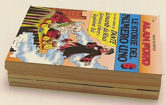 FC- ALAN FORD LE STORIE DEL NUMERO UNO 1/6 COMPLETA - MAX BUNKER- 1992/1997- A25