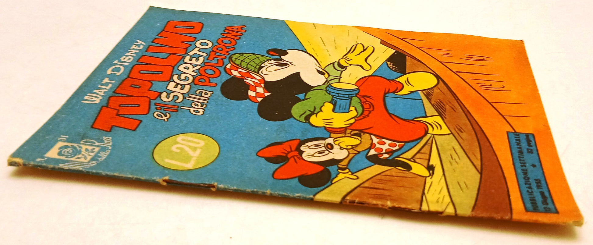 FD- ALBI DELLA ROSA N.31 TOPOLINO - WALT DISNEY - MONDADORI - 1955 - S - N25