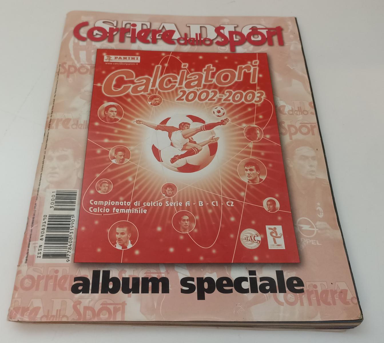 AA- ALBUM SPECIALE CALCIATORI PANINI 2002/2003 CORRIERE DELLO SPORT (-21) - LBM4