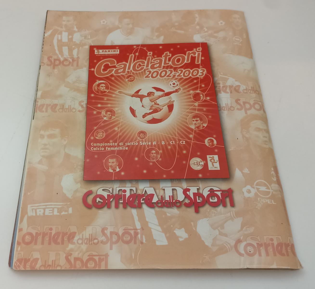 AA- ALBUM SPECIALE CALCIATORI PANINI 2002/2003 CORRIERE DELLO SPORT (-21) - LBM4