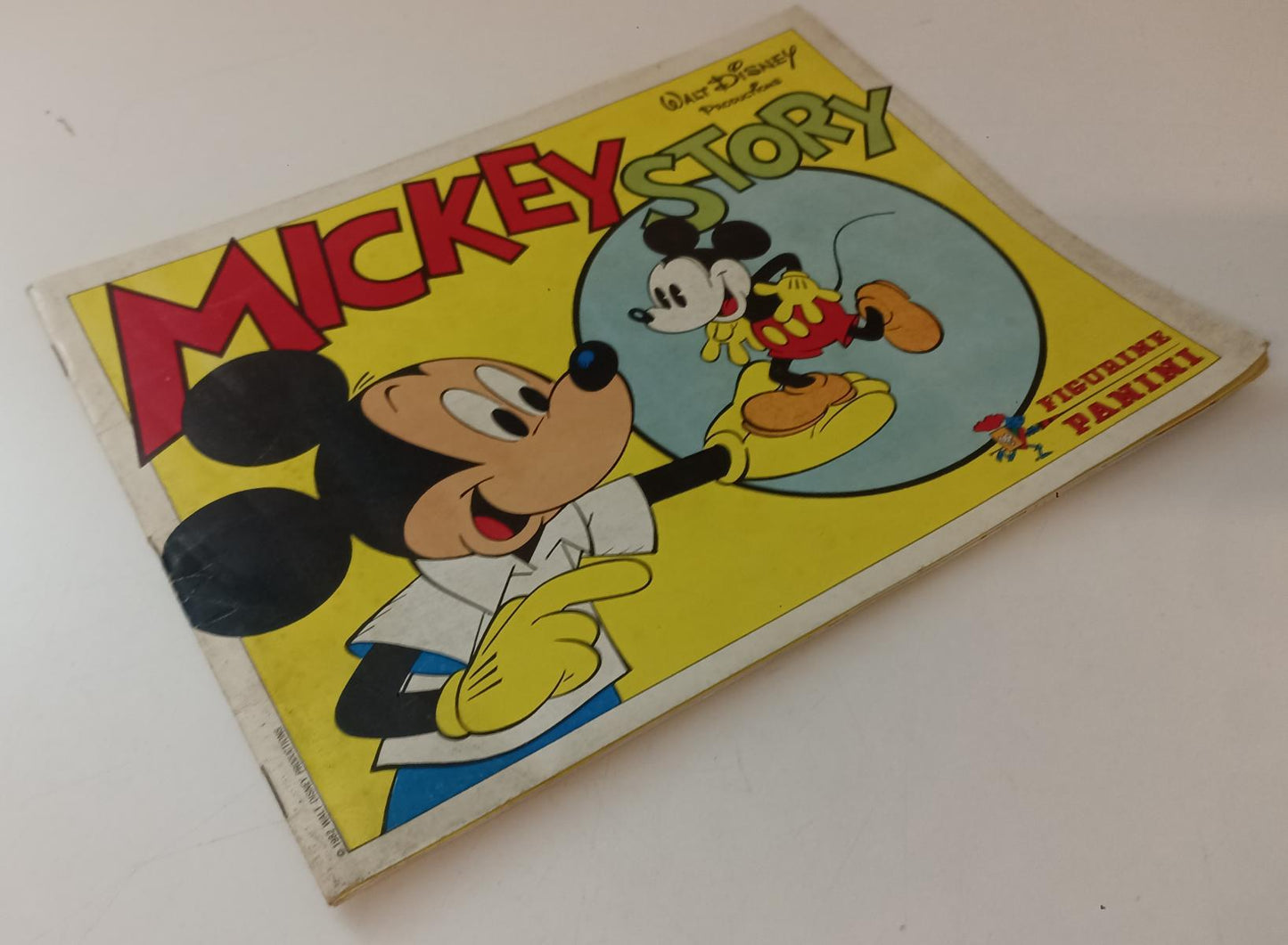 AA-  ALBUM FIGURINE WALT DISNEY PRODUCTIONS MICKEY STORY - PANINI - LBM12