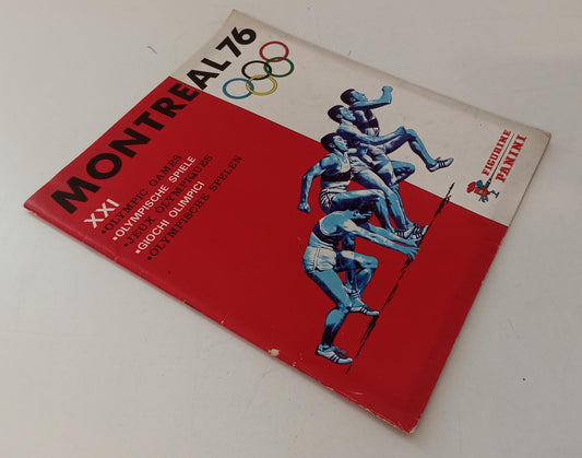 AA- ALBUM MONTREAL GIOCHI OLIMPICI OLYMPIC GAMES 76 PANINI SEMIVUOTO 1976 - LBM9