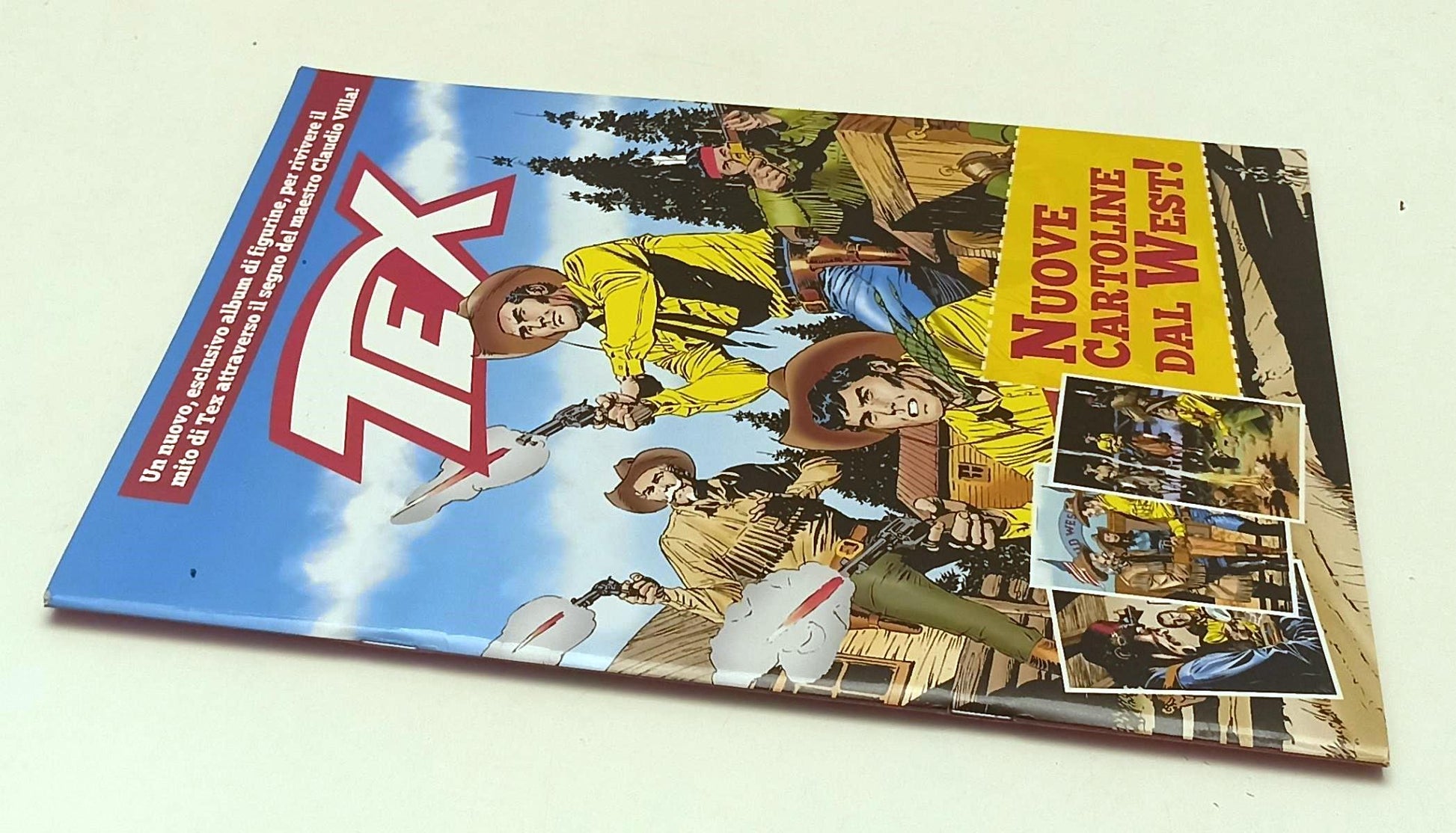 AA- ALBUM TEX GAZZETTA DELLO SPORT VUOTO ECCELLENTE - GdS 70 ANNI MITO - LBM19