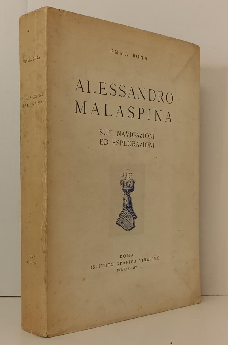LZ- ALESSANDRO MALASPINA NAVIGAZIONI RARO- BONA- ROMA --- 1935 - B - YDS99