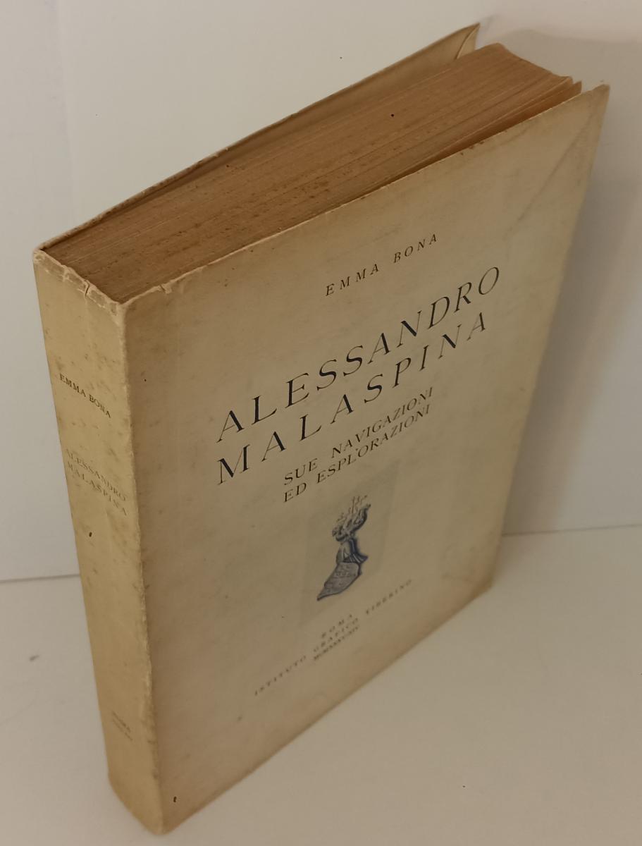 LZ- ALESSANDRO MALASPINA NAVIGAZIONI RARO- BONA- ROMA --- 1935 - B - YDS99