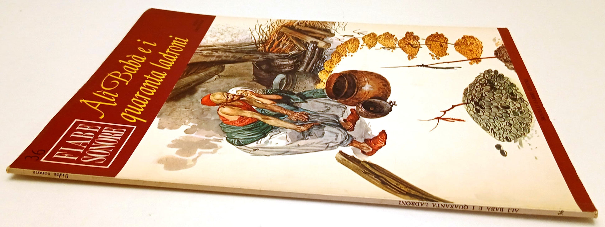 LB- FIABE SONORE N.36 ALI' BABA' E I QUARANTA LADRONI + disco - FABBRI - RVSa760