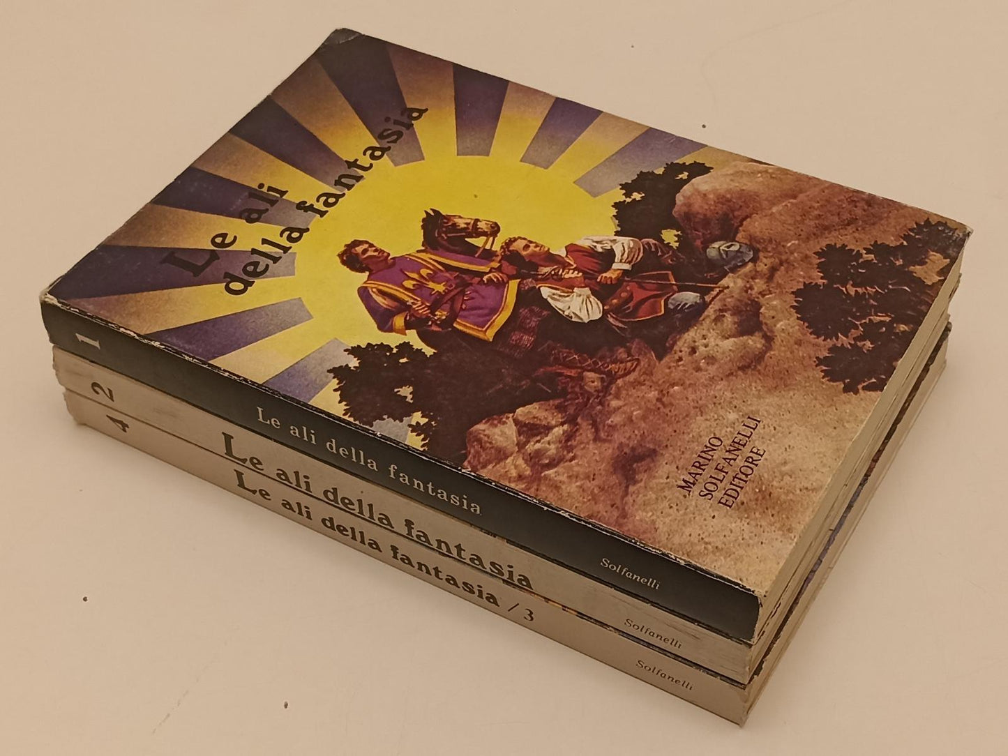 LF- LE ALI DELLA FANTASIA 1/3 COMPLETA PREMIO TOLKIEN-- SOLFANELLI--- 1981-B-XFS