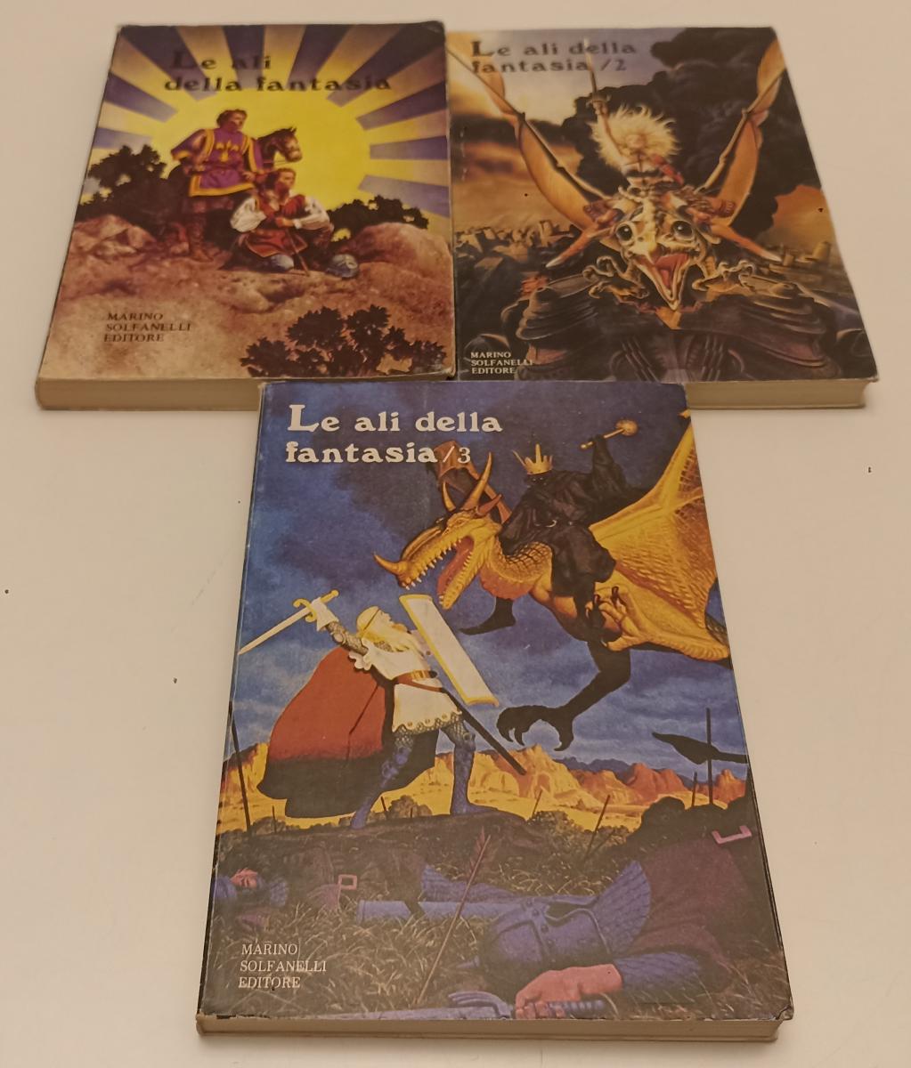 LF- LE ALI DELLA FANTASIA 1/3 COMPLETA PREMIO TOLKIEN-- SOLFANELLI--- 1981-B-XFS