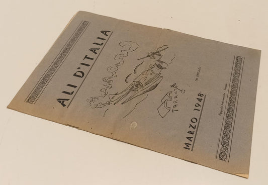 LR- RIVISTA ALI D'ITALIA MARZO 1948 - M. ERCOLE - TIP. ARCIVESCOVILE- S- RVSa252