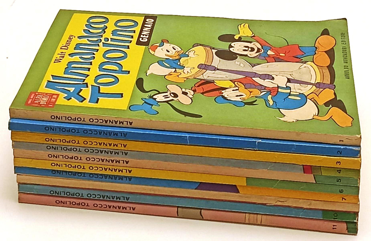 FD- ALMANACCO TOPOLINO ANNATA 1969 COMPLETA -9,12 -- DISNEY MONDADORI - B - Q24