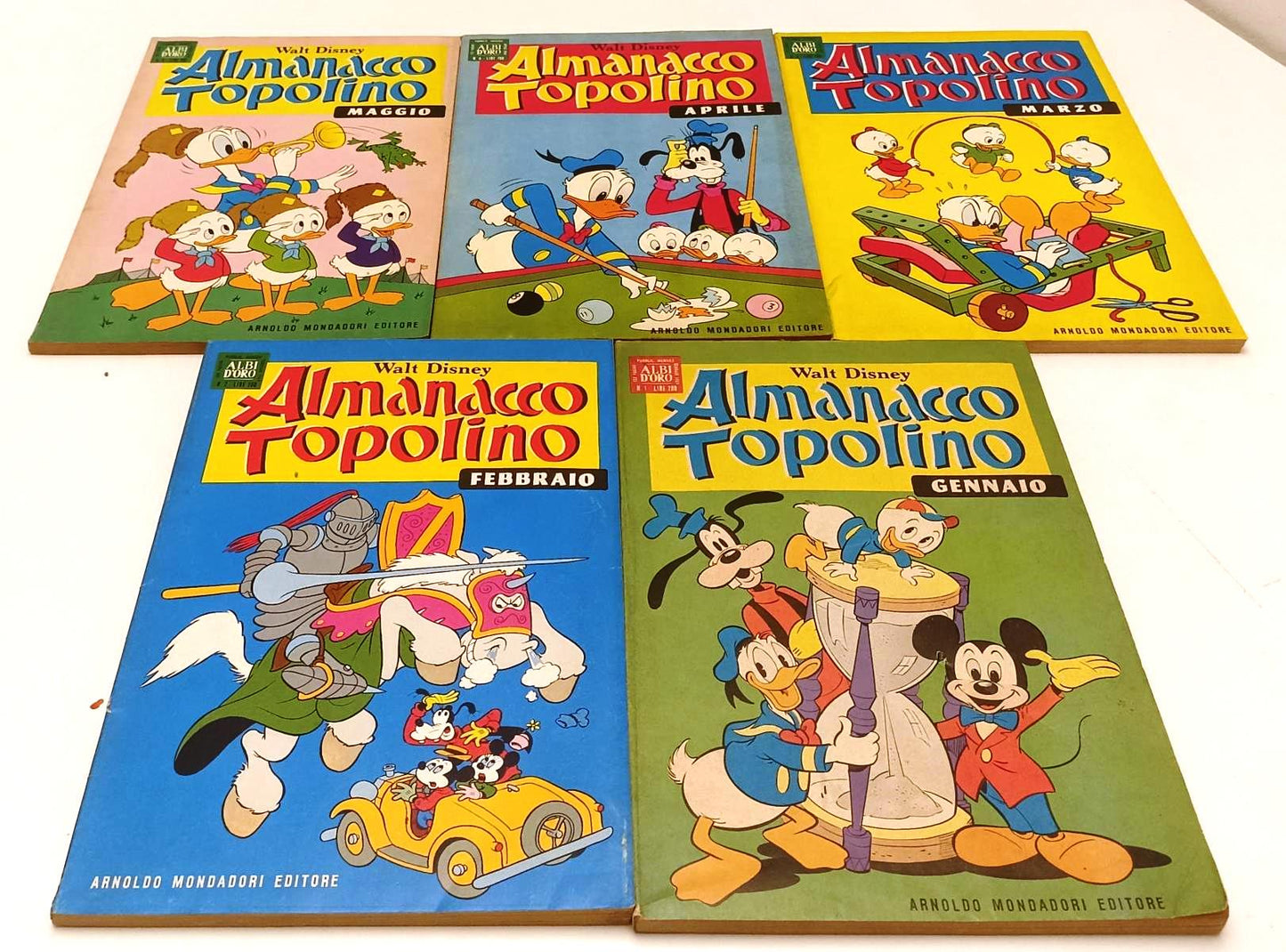 FD- ALMANACCO TOPOLINO ANNATA 1969 COMPLETA -9,12 -- DISNEY MONDADORI - B - Q24