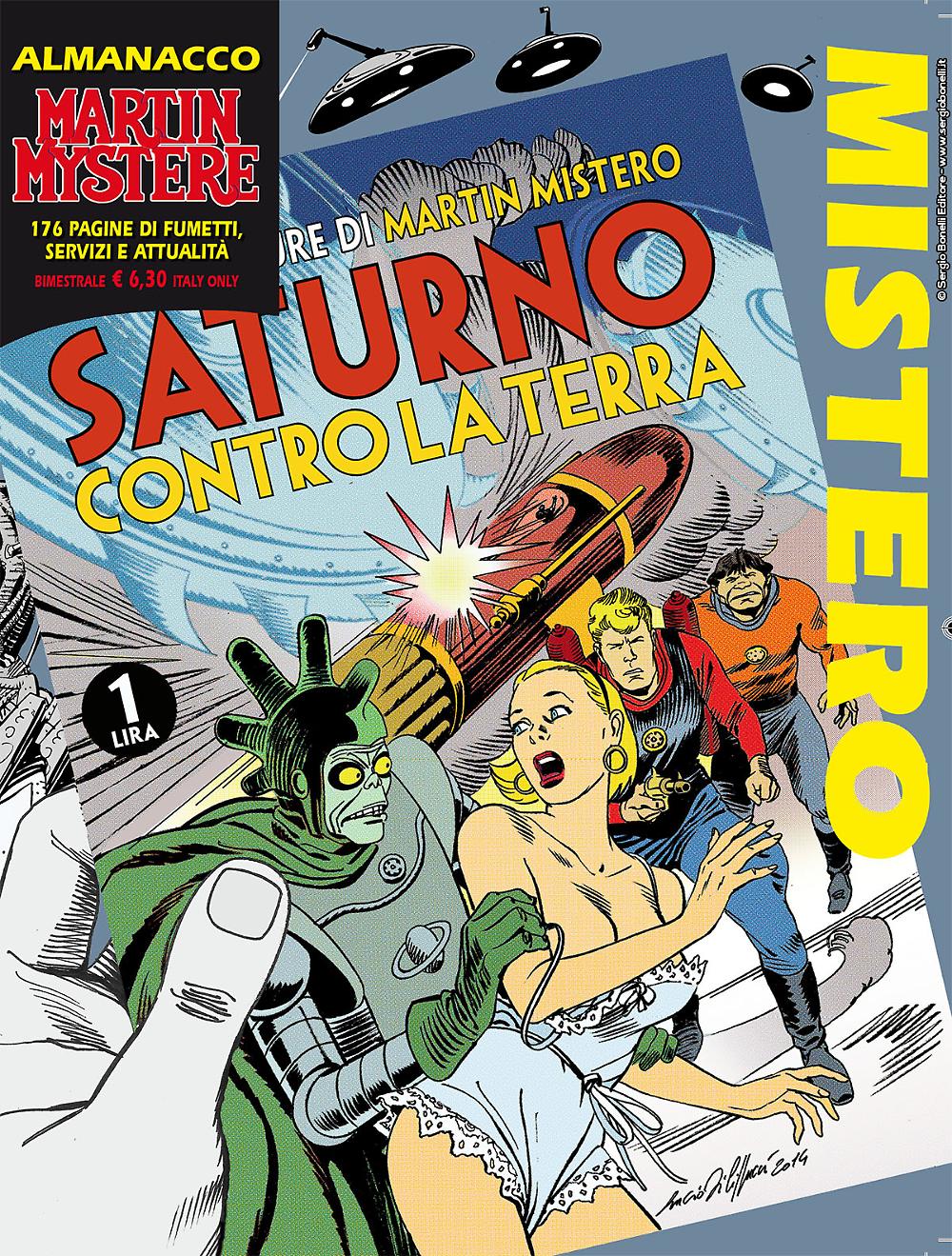 FB- MARTIN MYSTERE ALMANACCO DEL MISTERO 2015 -- BONELLI -- B - N25