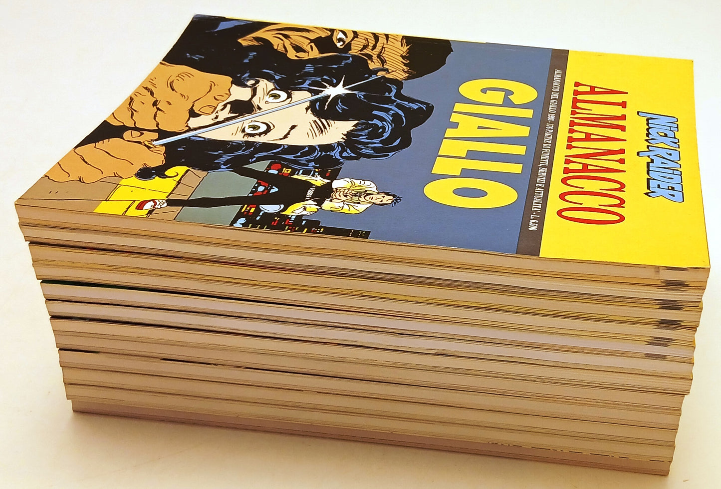 FB- NICK RAIDER  ALMANACCO DEL GIALLO 1993/2004 COMPLETA -- BONELLI -- B- H25