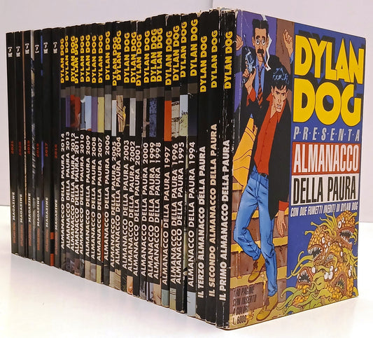 FB- DYLAN DOG ALMANACCO DELLA PAURA 1991/2014 COMPLETA + MAGAZINE 2016/2021- N25