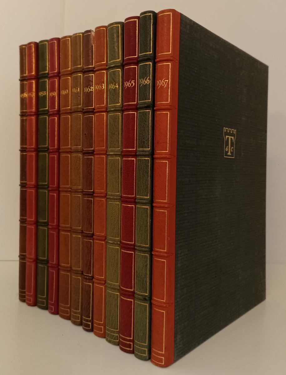 LZ- I LIBRI DEL TEMPO VOLUMI I/XII ALMANACCO TORRIANI 1956/1967 - C - BLCP39