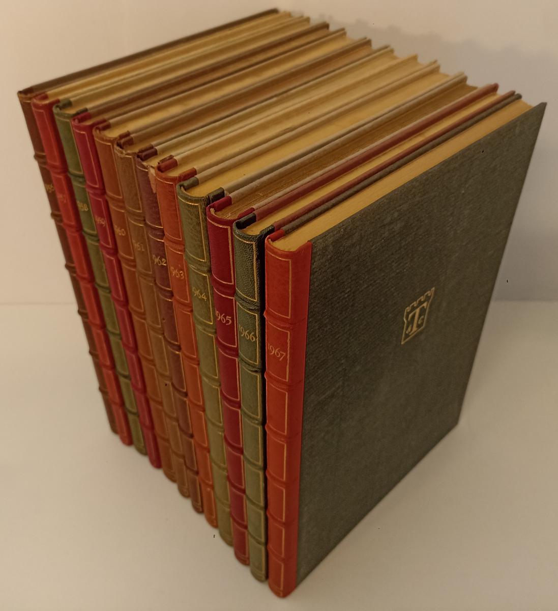 LZ- I LIBRI DEL TEMPO VOLUMI I/XII ALMANACCO TORRIANI 1956/1967 - C - BLCP39