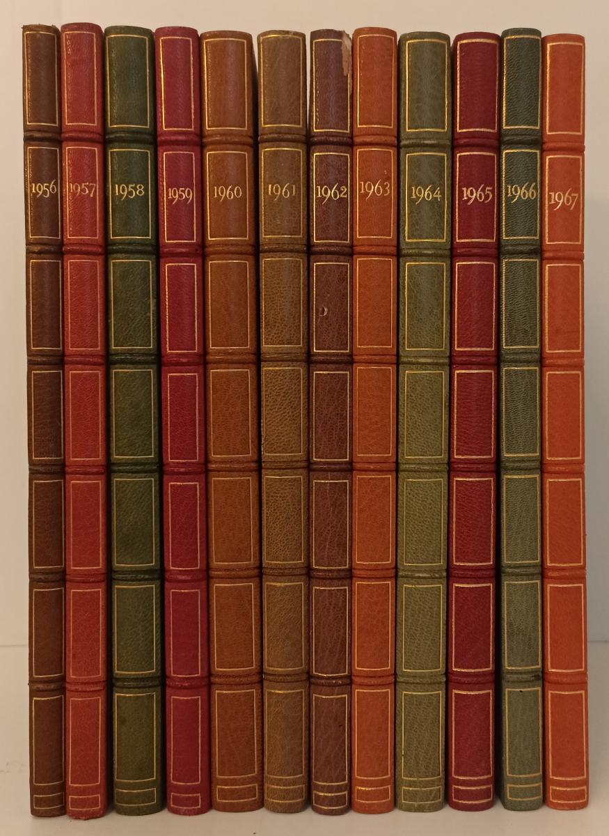 LZ- I LIBRI DEL TEMPO VOLUMI I/XII ALMANACCO TORRIANI 1956/1967 - C - BLCP39